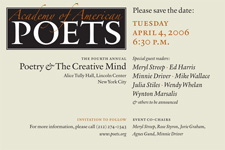 Poetry & The Creative Mind