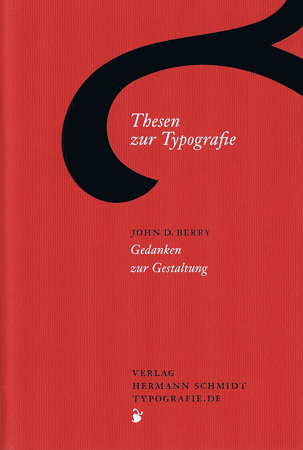 Cover of Thesen zur Typografie: Gedanken zur Gestalten