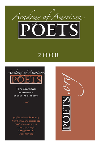 Poets business & membership cards