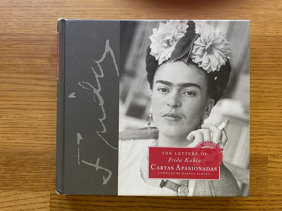 Cover of “The Letters of Frida Kahlo”