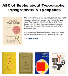 ABC of Books about Typography
