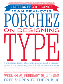 Letters from France: Jean François Porchez, On Designing Type