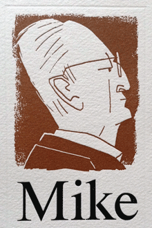 Cover image from tribute to Mike Parker, TypeCon, 2012