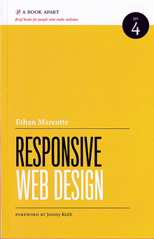 Responsive Web Design (cover) by Ethan Marcotte
