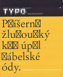 Cover of Typo 43, Spring 2011