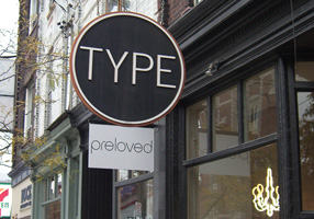 A bookstore called Type